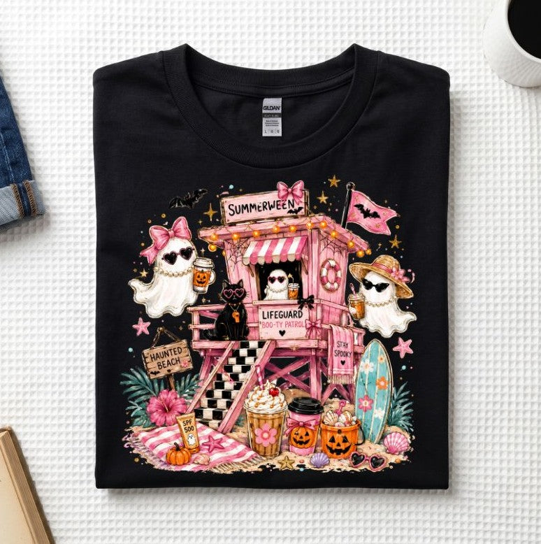 Summerween Lifeguard Stand T-Shirt