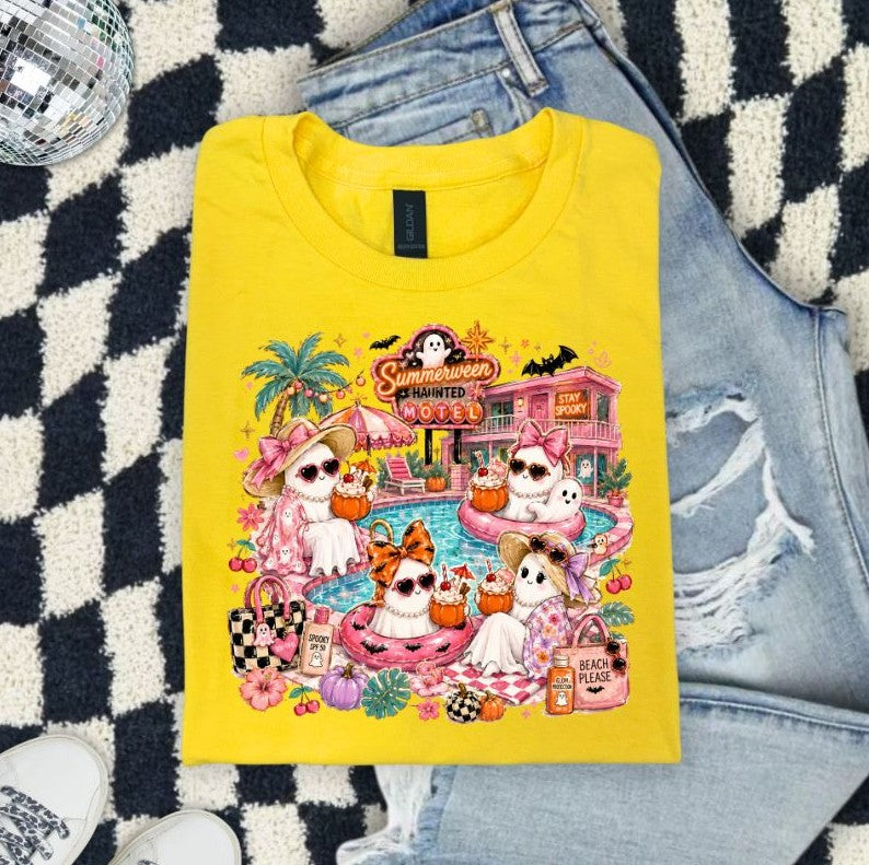 Summerween Haunted Motel T-Shirt