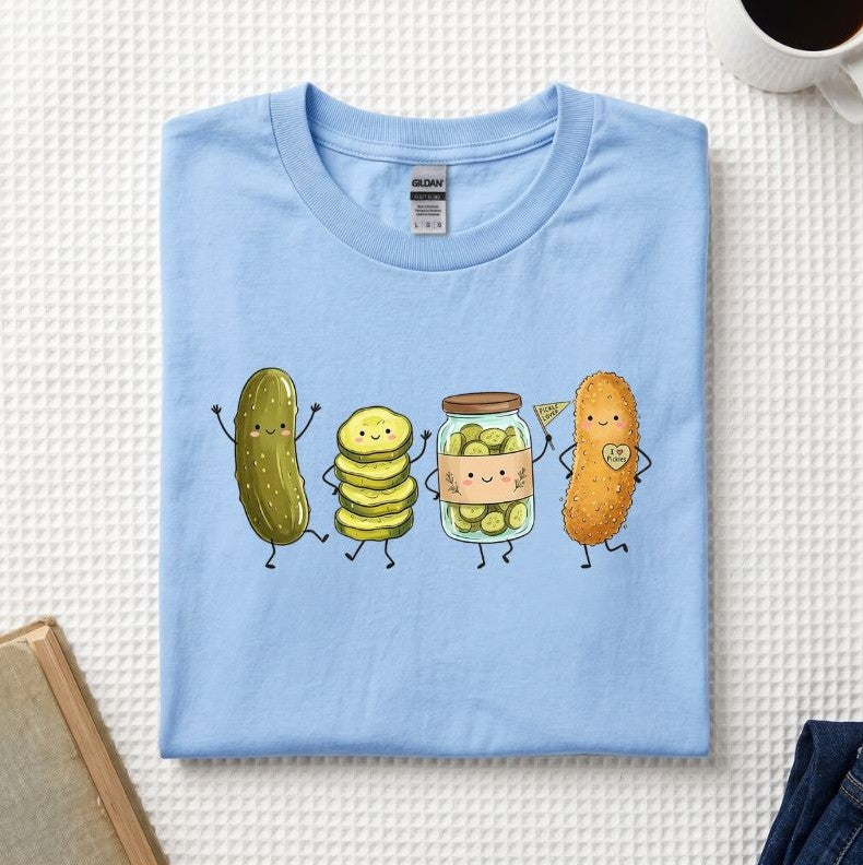 Happy Pickle Doodle T-Shirt
