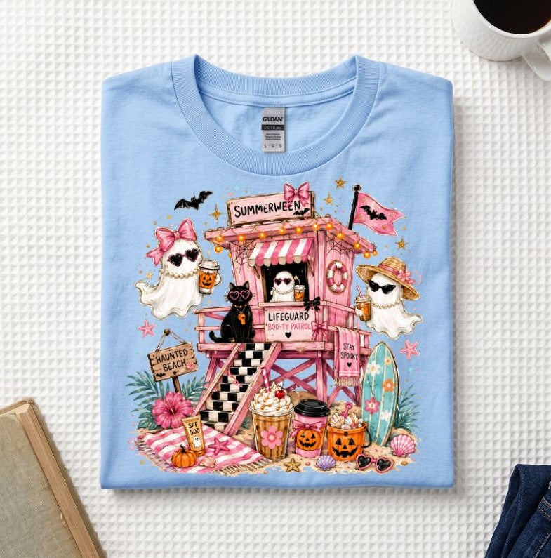 Summerween Lifeguard Stand T-Shirt