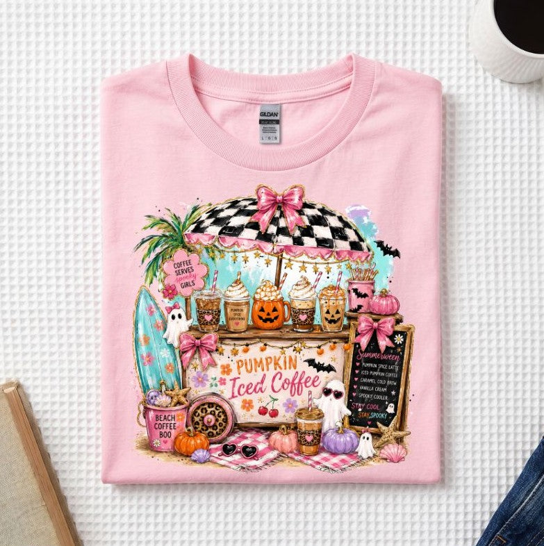 Summerween Coffee Stand T-Shirt