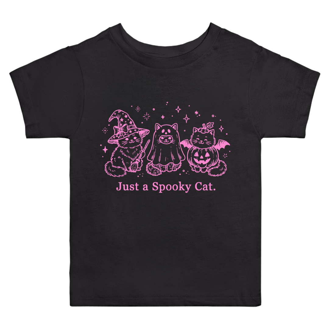 Just A Spooky Cat T-Shirt (toddler)