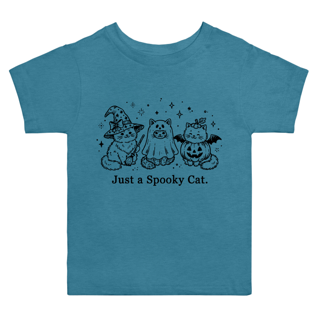 Just A Spooky Cat T-Shirt (toddler)