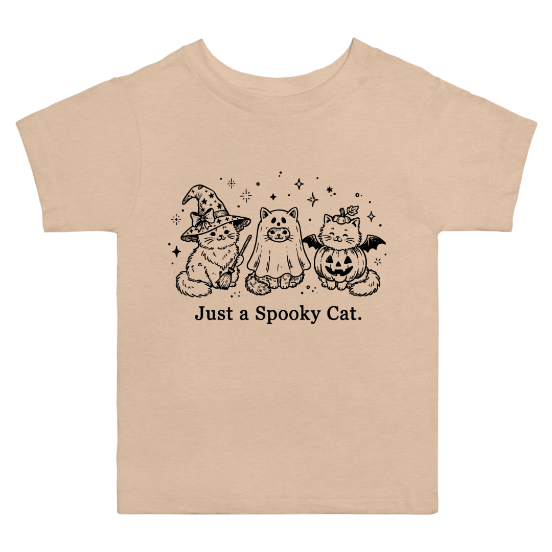 Just A Spooky Cat T-Shirt (toddler)