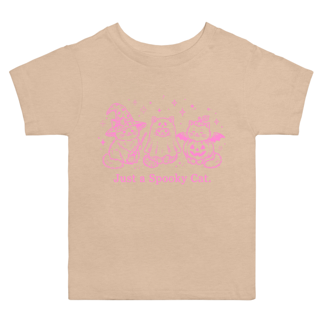 Just A Spooky Cat T-Shirt (toddler)