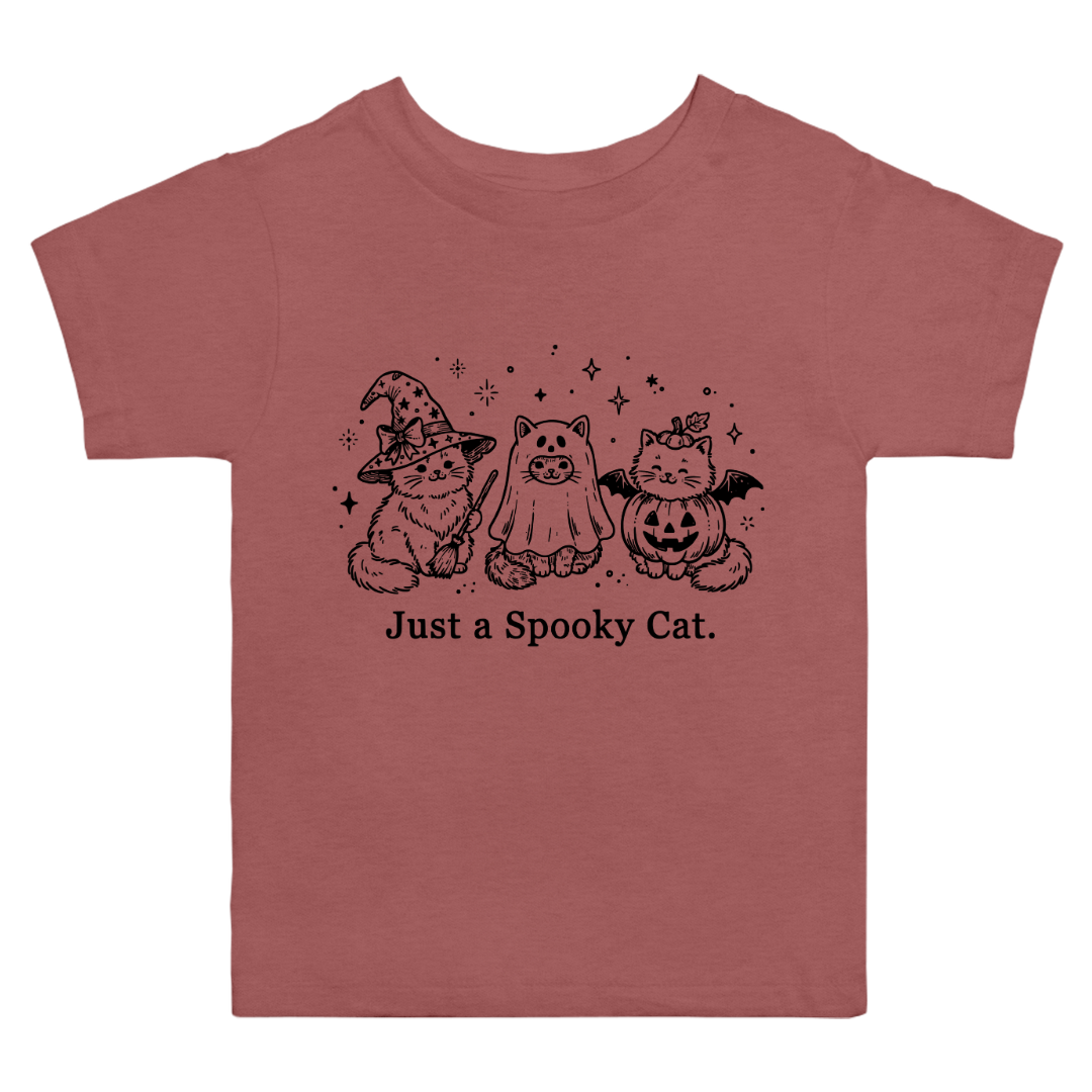 Just A Spooky Cat T-Shirt (toddler)