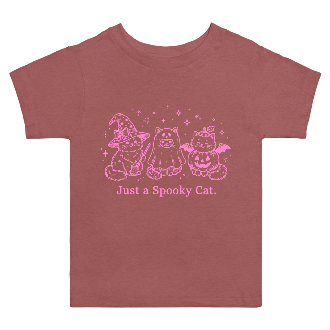 Just A Spooky Cat T-Shirt (toddler)