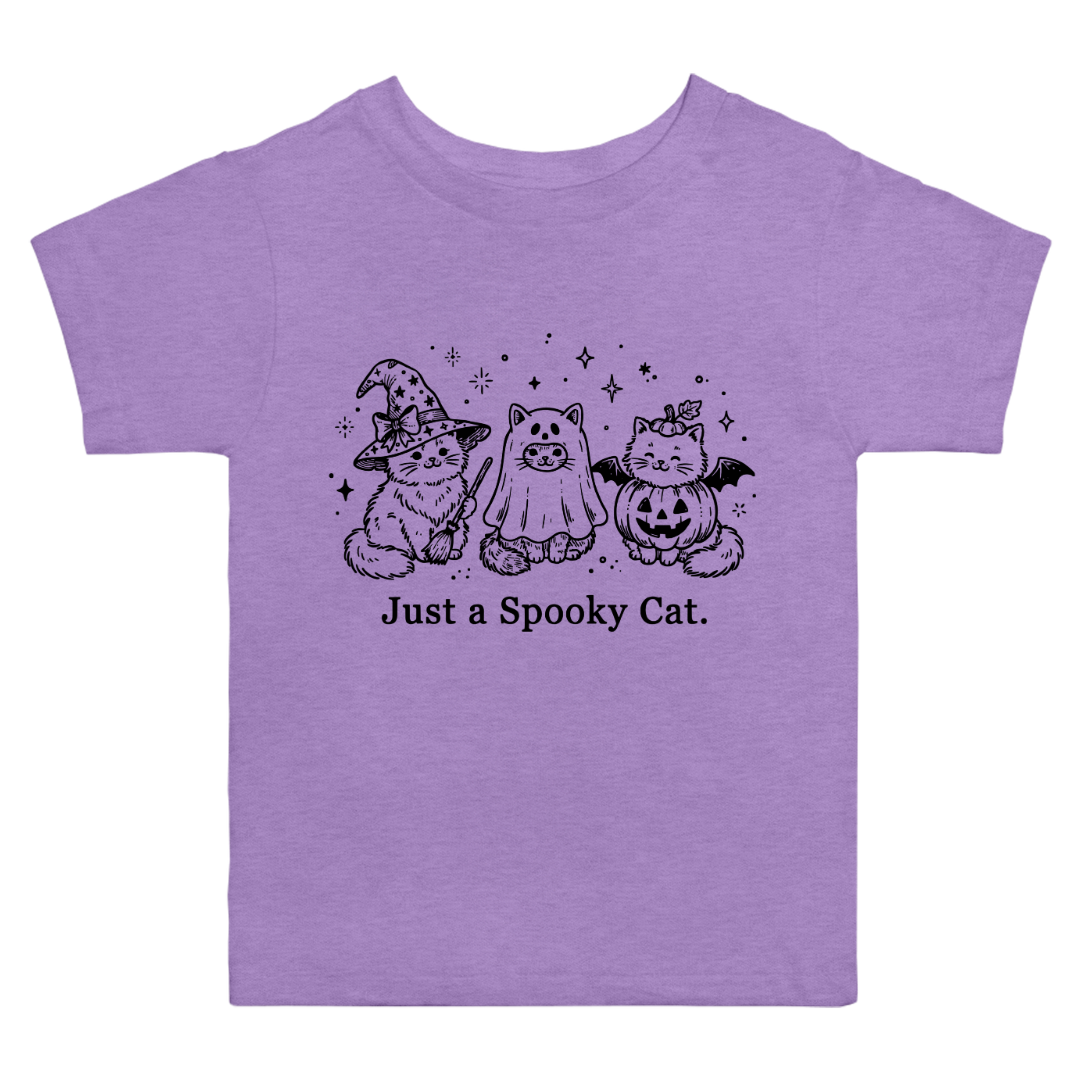 Just A Spooky Cat T-Shirt (toddler)