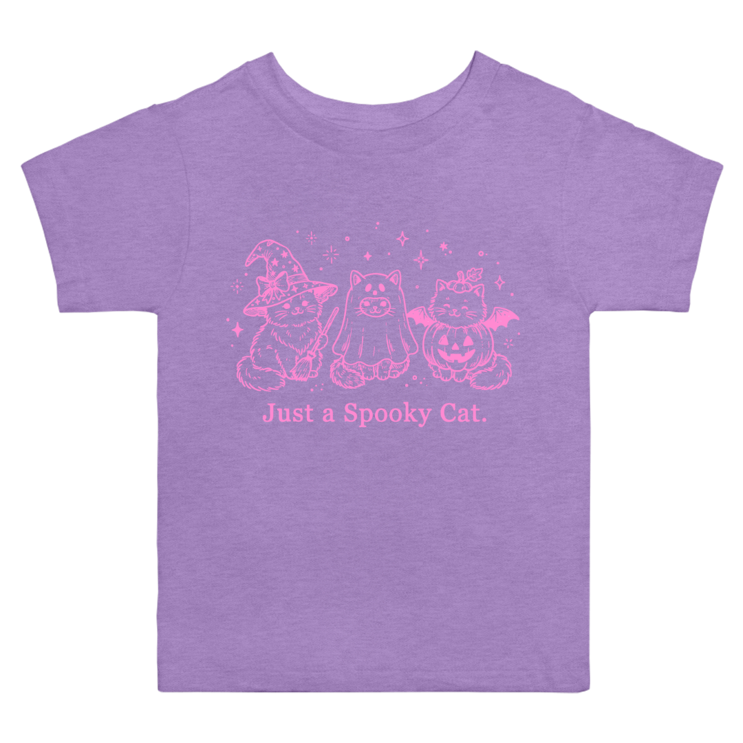 Just A Spooky Cat T-Shirt (toddler)