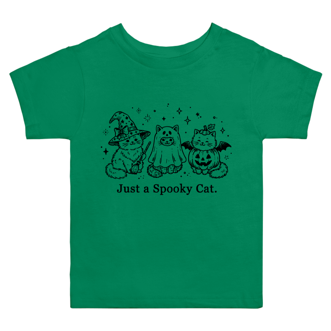 Just A Spooky Cat T-Shirt (toddler)