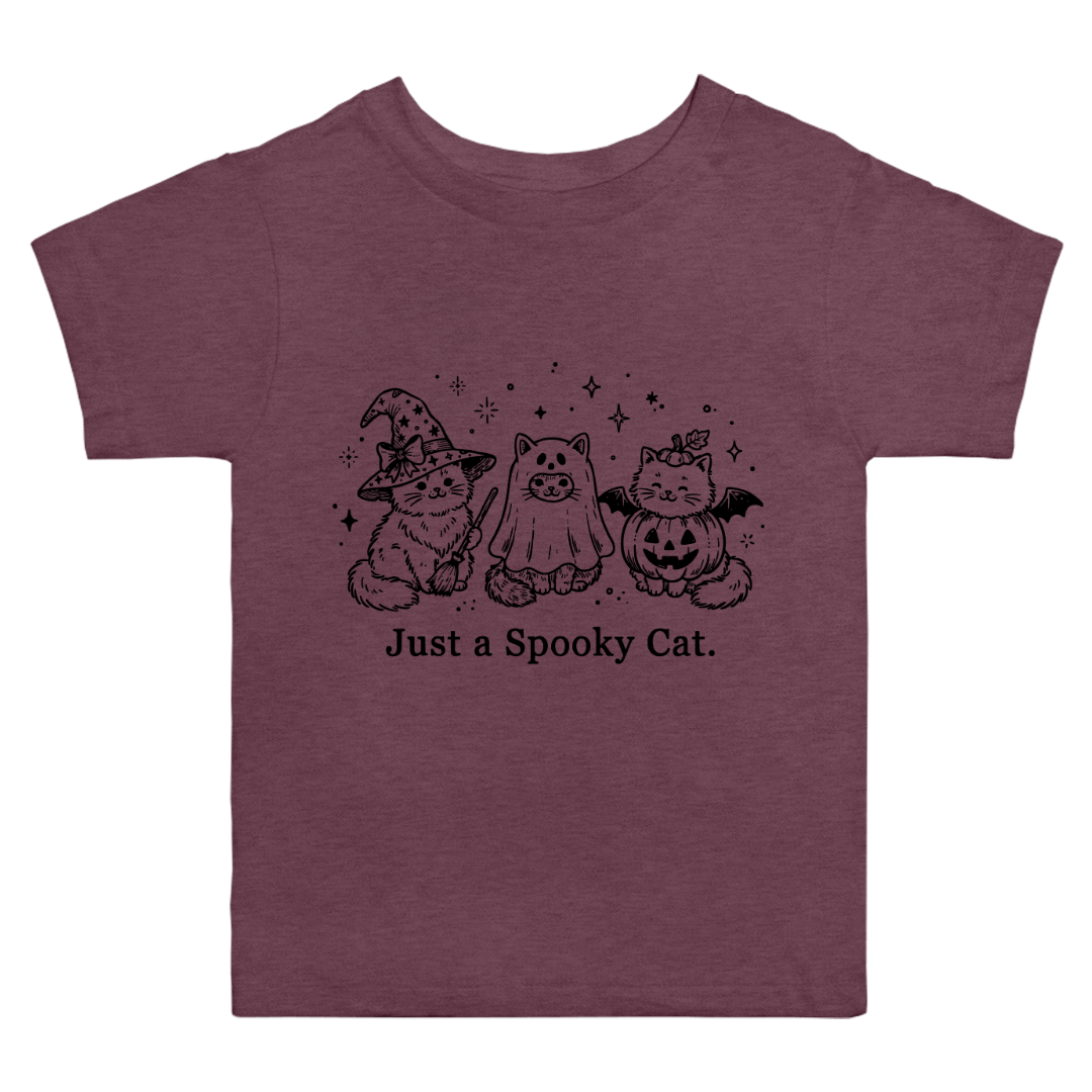 Just A Spooky Cat T-Shirt (toddler)