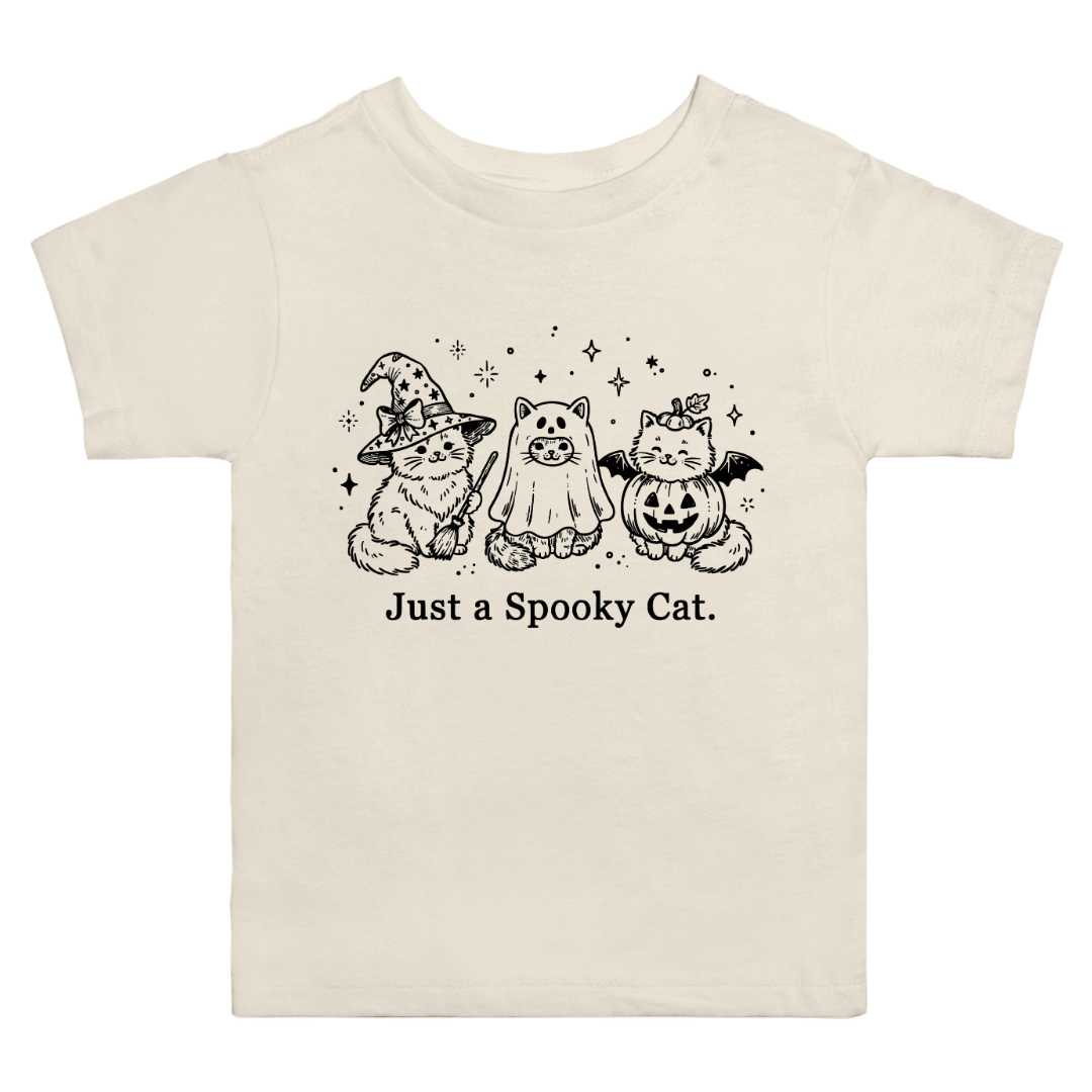 Just A Spooky Cat T-Shirt (toddler)
