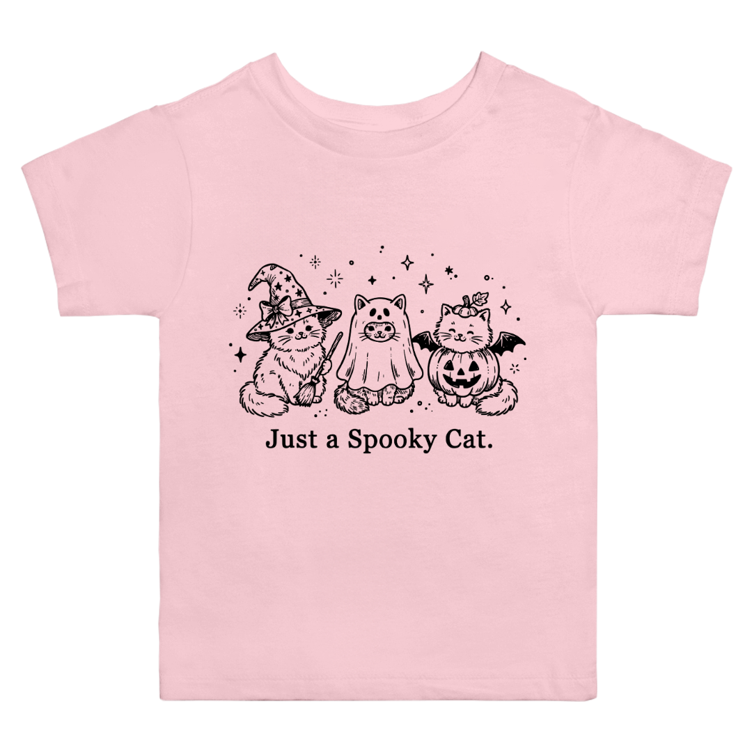 Just A Spooky Cat T-Shirt (toddler)
