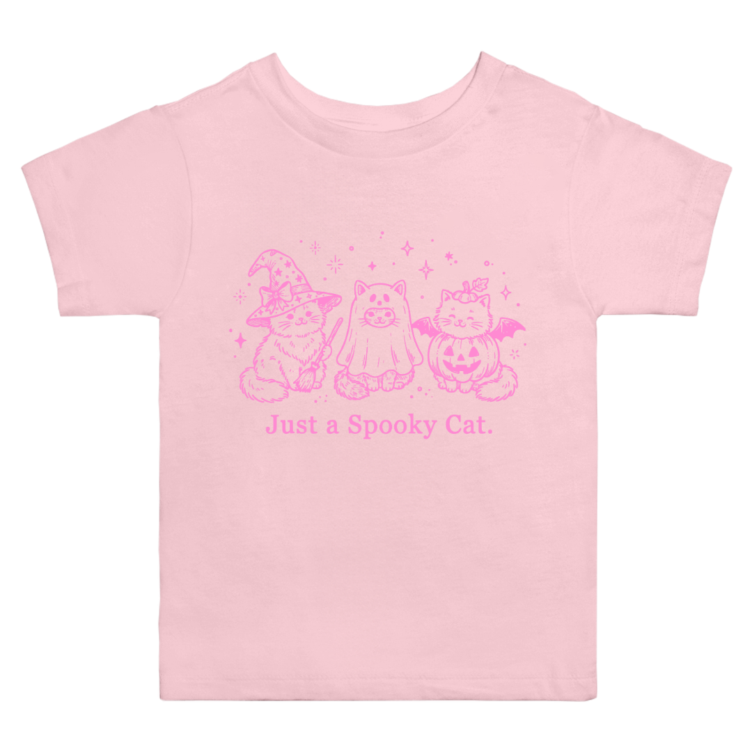 Just A Spooky Cat T-Shirt (toddler)