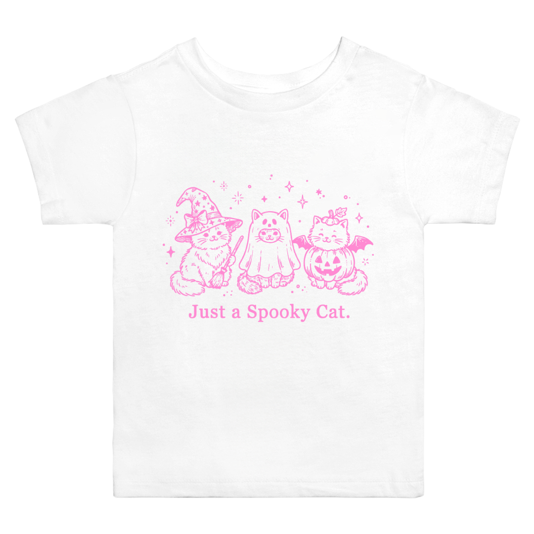 Just A Spooky Cat T-Shirt (toddler)