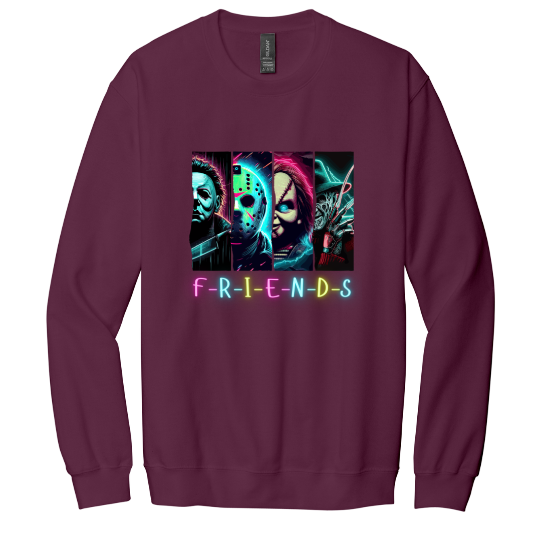 Neon Halloween Friends Shirt (A)