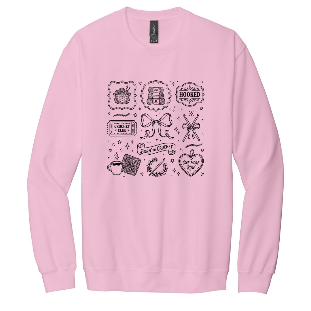 Crochet Doodle Shirt (A)