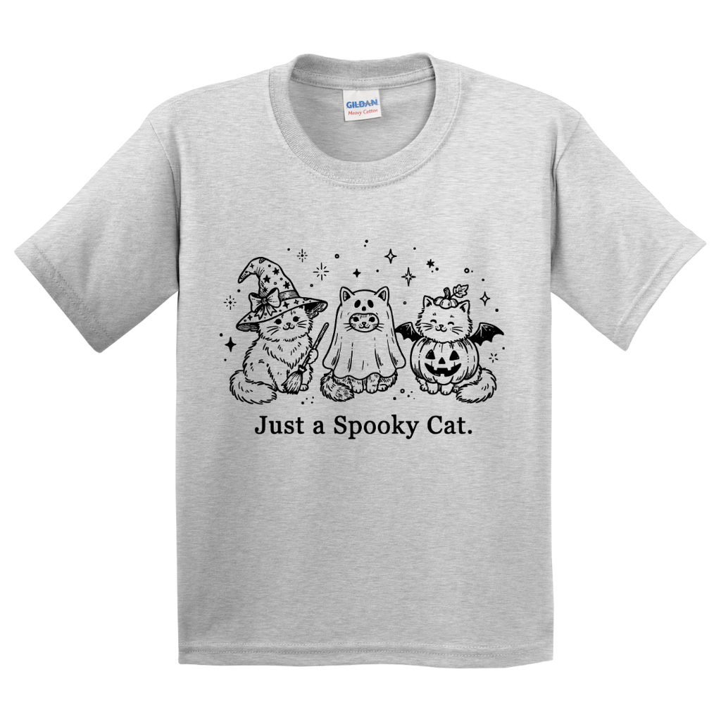 Just A Spooky Cat T-Shirt (youth)