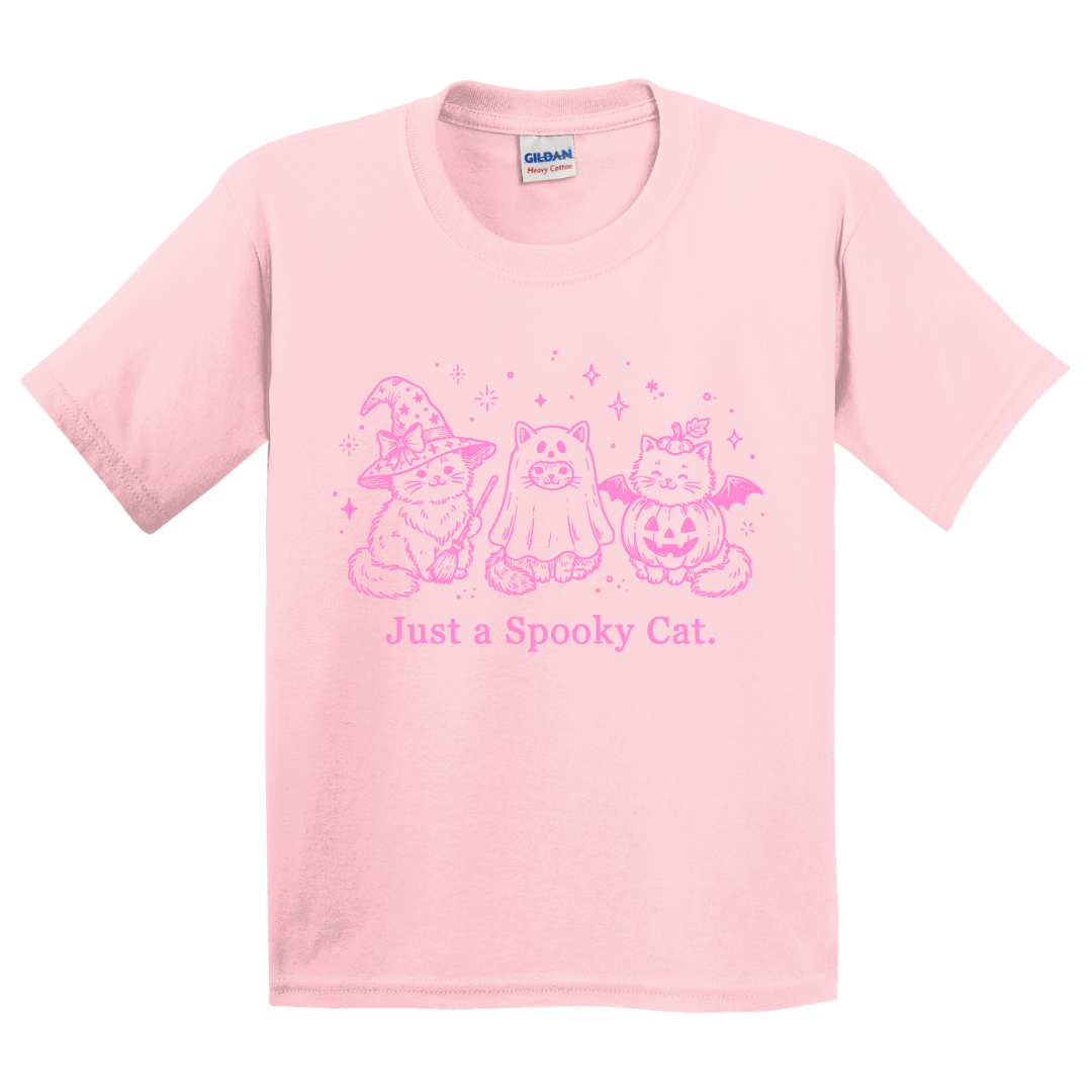 Just A Spooky Cat T-Shirt (youth)