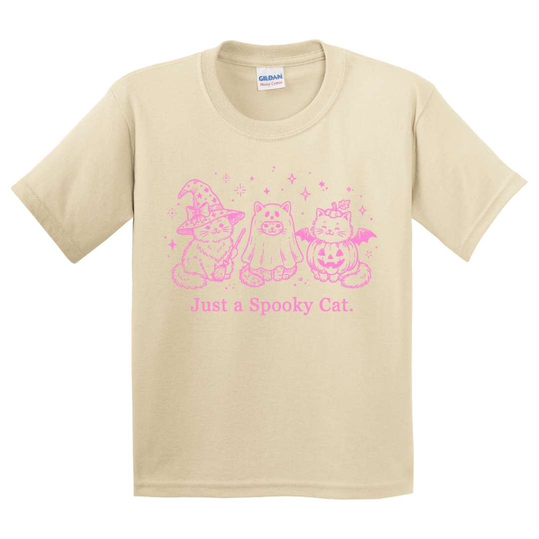 Just A Spooky Cat T-Shirt (youth)