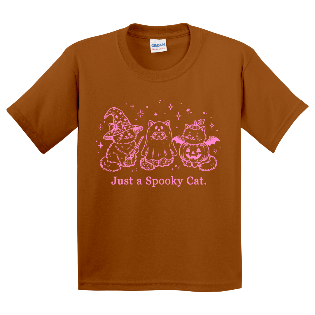Just A Spooky Cat T-Shirt (youth)