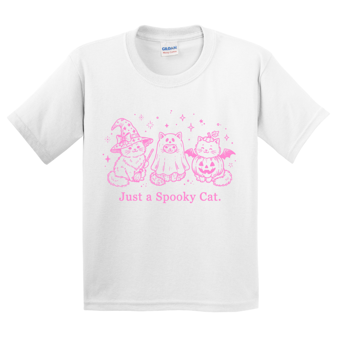 Just A Spooky Cat T-Shirt (youth)