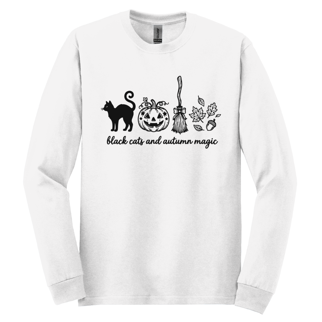 Black Cats & Autumn Magic Shirt (A)