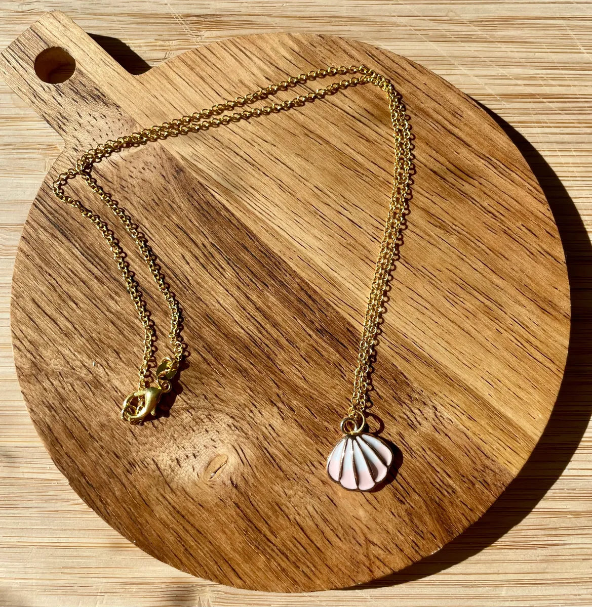 Seashell Charm Necklace
