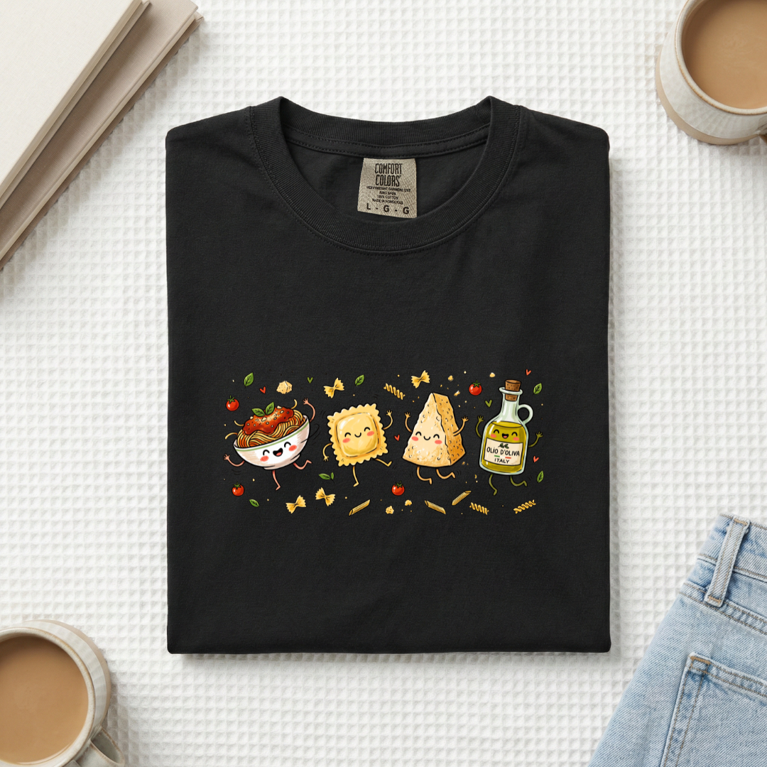 Pasta Doodle Shirt (A)